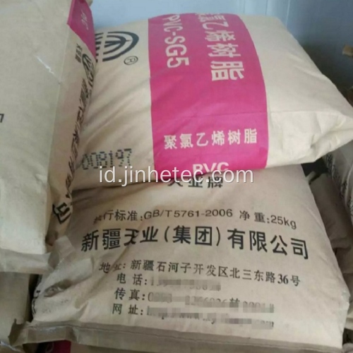 PVC Resin Polyviny Chloride Powder Tianye SG5 K67